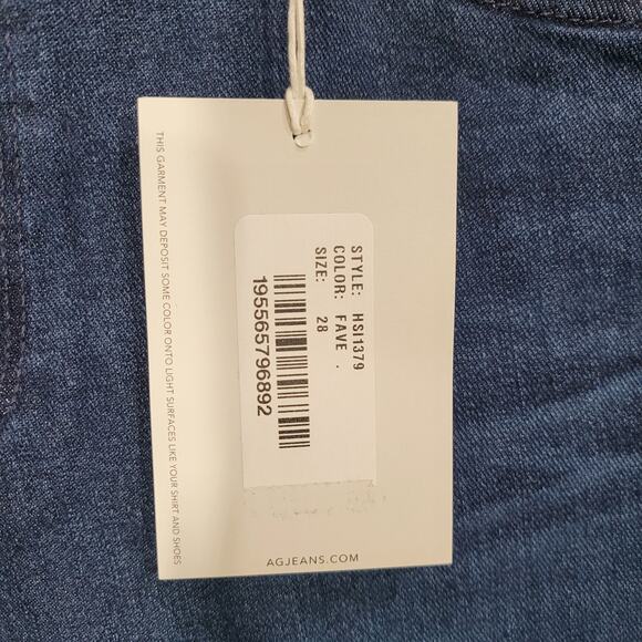 AG Farrah High Rise Skinny Cloud Soft Denim in Fave 29 - Picture 4 of 8